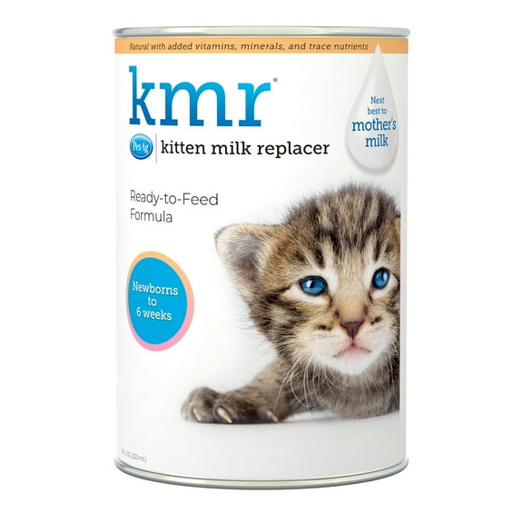 PetAg KMR Liquid Kitten Milk Replacer For Kittens - 11 oz