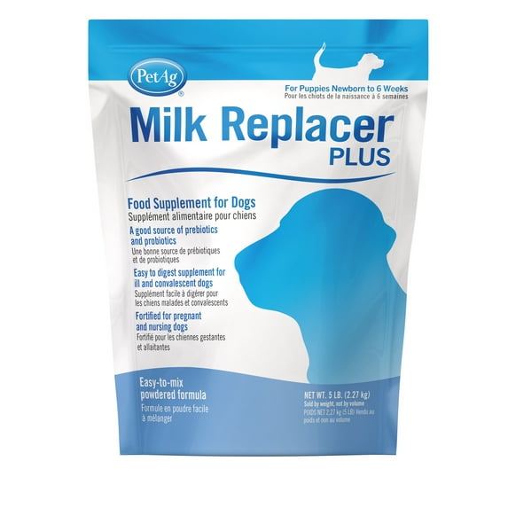 PetAg Milk Replacer Plus Puppy 5 lb. Bag Powder
