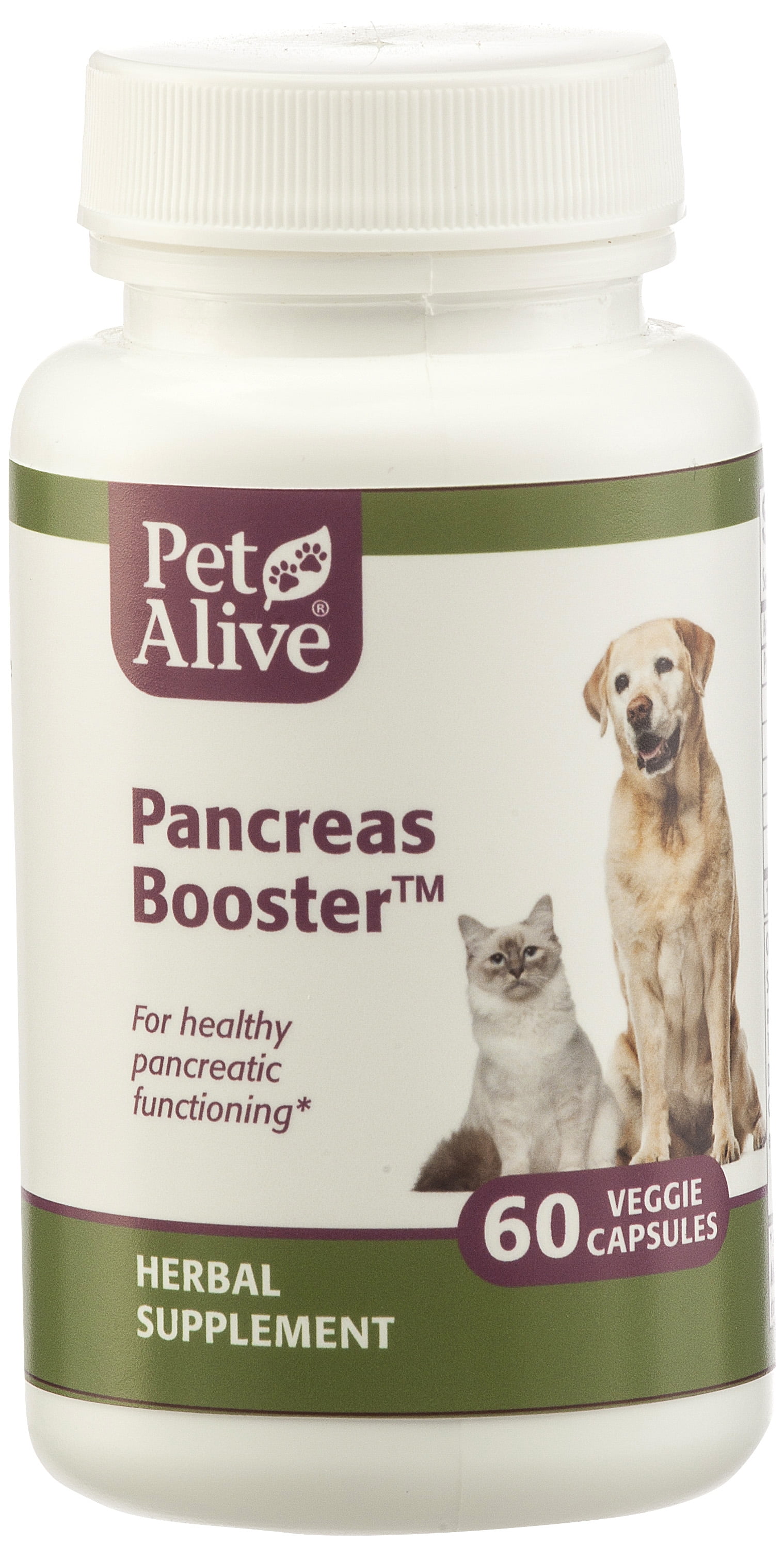 PetAlive Pancreas Booster All Natural Herbal Supplement for