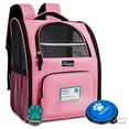 PetAmi Deluxe Pet Carrier Backpack, Pink