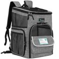 thumbnail image 1 of PetAmi Dog Backpack Carrier, Airline Approved 4-Way Entry Cat Bag, Gray, 1 of 7