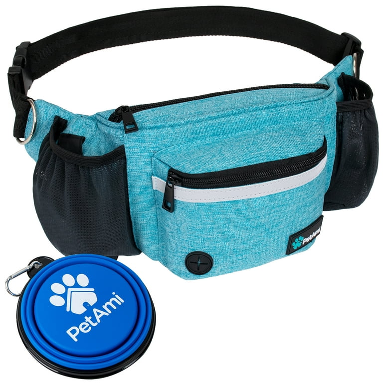 PetAmi Dog Fanny Pack, Treat Pouch for Dog Walking, Training