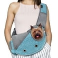 thumbnail image 1 of PetAmi Dog Sling Carrier for Small Dogs, Puppy Carrier Sling Purse, Dog Bags For Traveling, Carrying Bag to Wear Medium Cat, Adjustable Crossbody Pet Sling Travel, Poop Bag Dispenser, Max 10 lbs, Blue, 1 of 7