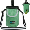 thumbnail image 1 of PetAmi Dog Treat Pouch, Large Pet Training Treat Pouch with Pocket, Dog Trainer Essentials Supply Holder with Poop Bag Dispenser, Training Bag for Kibbles Toys, 3 Ways to Wear (Green), 1 of 7