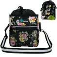 thumbnail image 1 of PetAmi Dog Treat Pouch, Pet Treat Pouch For Training, Dog Walking Bag Holder for Kibbles, Pet Food Toy, Dog Trainer Essentials Supplies, Poop Bag Dispenser, 3 Ways to Wear (Floral Black), 1 of 7