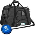 thumbnail image 1 of PetAmi Airline Approved Pet Carrier for Cat, Soft Sided Dog Carrier for Small Dog, Cat Travel Supplies Accessories Indoor Cats, Ventilated Pet Carrying Bag Medium Kitten Puppy, Large Heather Dark Gray, 1 of 7
