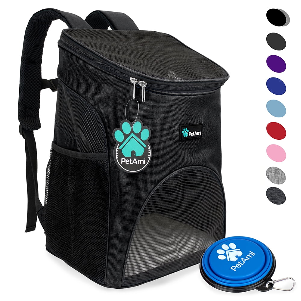 Designer Pet Backpack Carrier for Cat Dog, Mouse Ears Crochet Pet Travel  Bag, Custom Pet Bag Carrier DC2 Myknitt - Free Shipping