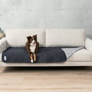 PetAmi Waterproof Couch Cover for Dog Non-slip Bed Sofa Blanket, 30x70 Gray