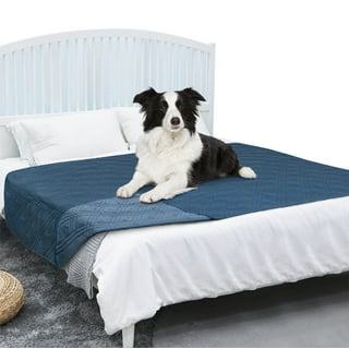 Midlee Quilted Waterproof Dog Bed Cover - Mattress Protector for