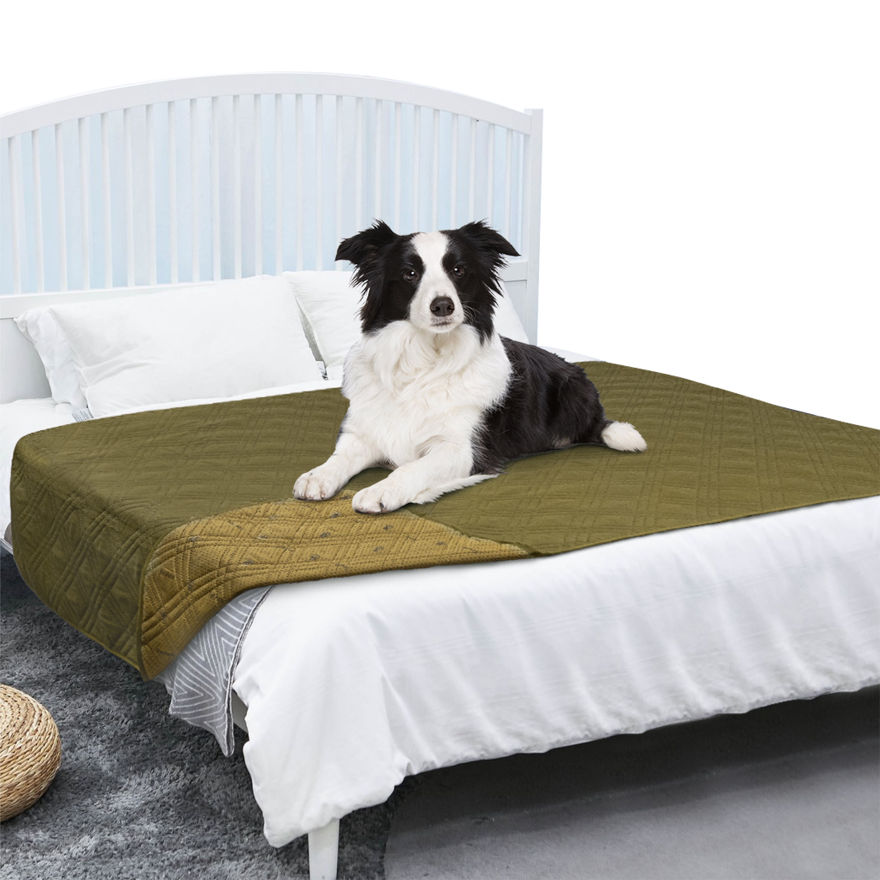 PetAmi Waterproof Dog Bed Cover Pet Blanket for XL Large Dog Couch Cover Sofa Furniture Protector for Dogs Cat Reversible Water Resistant Anti Slip