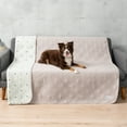 thumbnail image 1 of PetAmi Waterproof Couch Cover for Dogs, Waterproof Pet Blanket, Reversible Furniture Cover Sofa Protector for Pet Cat Bed, Washable Waterproof Blanket Dog Cover for Couch Seat, 52x82 Beige, 1 of 7