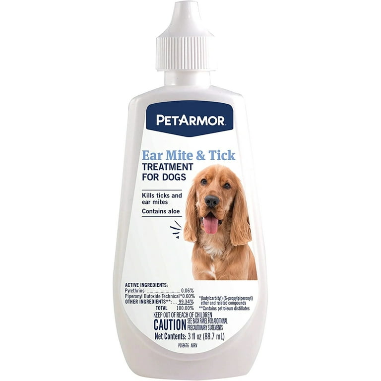 Ear mite medicine clearance for dogs walmart