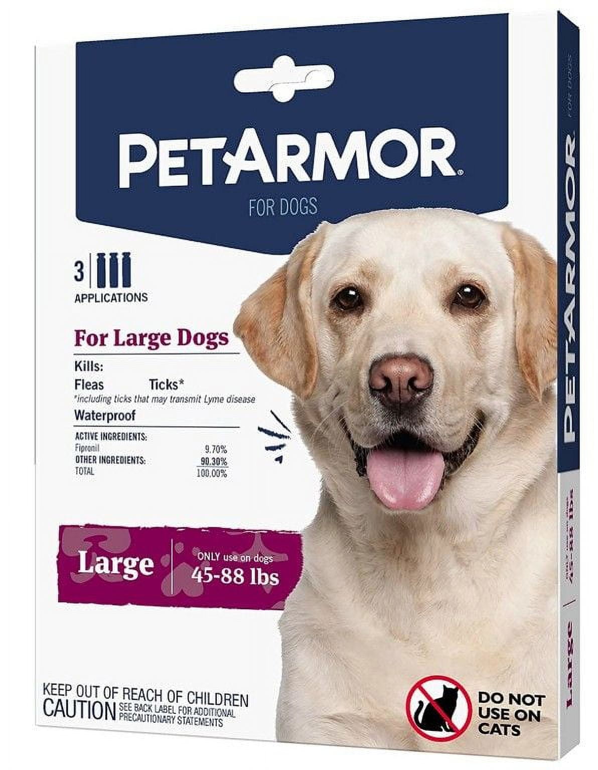 PetArmor Flea and Tick Treatment for Large Dogs (4588 Pounds) [Dog
