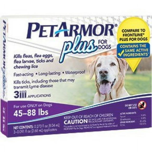PetArmor Plus Flea & Tick Cat Drops, 4 Count