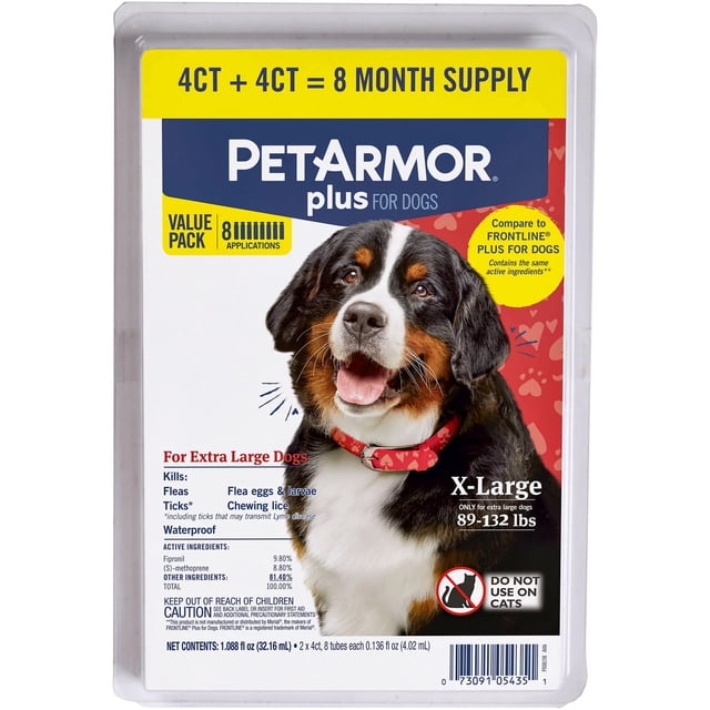 PetArmor Plus Vet Quality Flea Tick Prevention For Extra Large Dogs petarmor-plus-vet-quality-flea-tick-prevention-for-extra-large-dogs