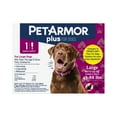 thumbnail image 1 of PETARMOR Plus for Large Dogs 45-88 lbs, Flea & Tick Prevention for Dogs, 1-Month Supply, 1 of 10