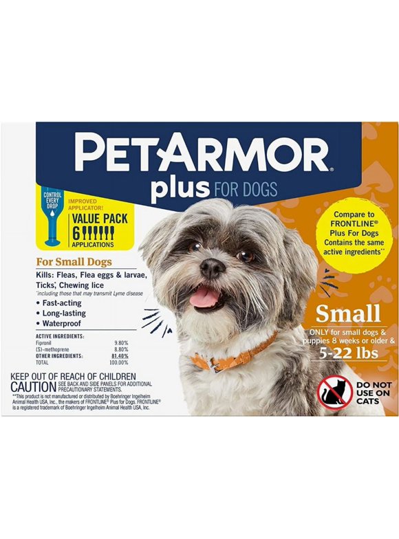 Thumbnail for Dog Flea And Tick Dip Treatments For Small Breeds