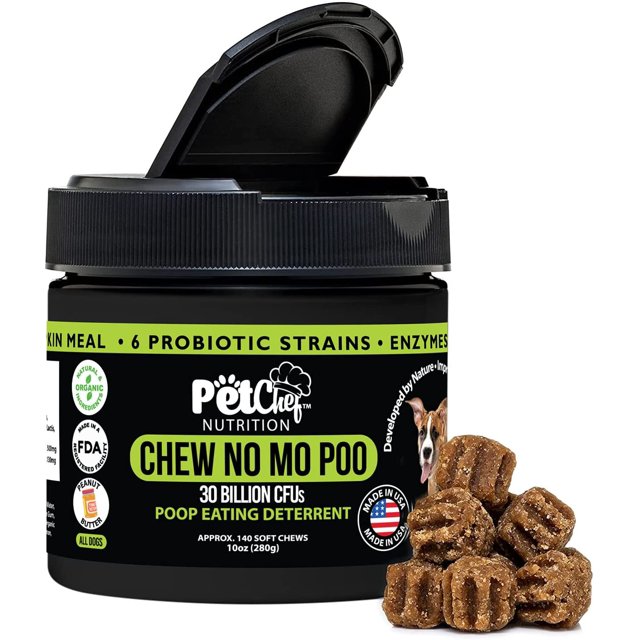 PetChef Nutrition Chew No Mo Poo Bites Coprophagia Stool Eating