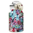 thumbnail image 1 of PetEdge DT1051 99 Aria Grosgrain Rosette Bows for Dogs, 100 Piece, 1 of 1