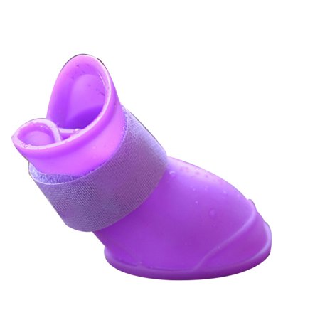 PetEquip Foot protective Pets Shoes Silicone Waterproof Non-slip Rain Boots Skidproof Pets Supplies