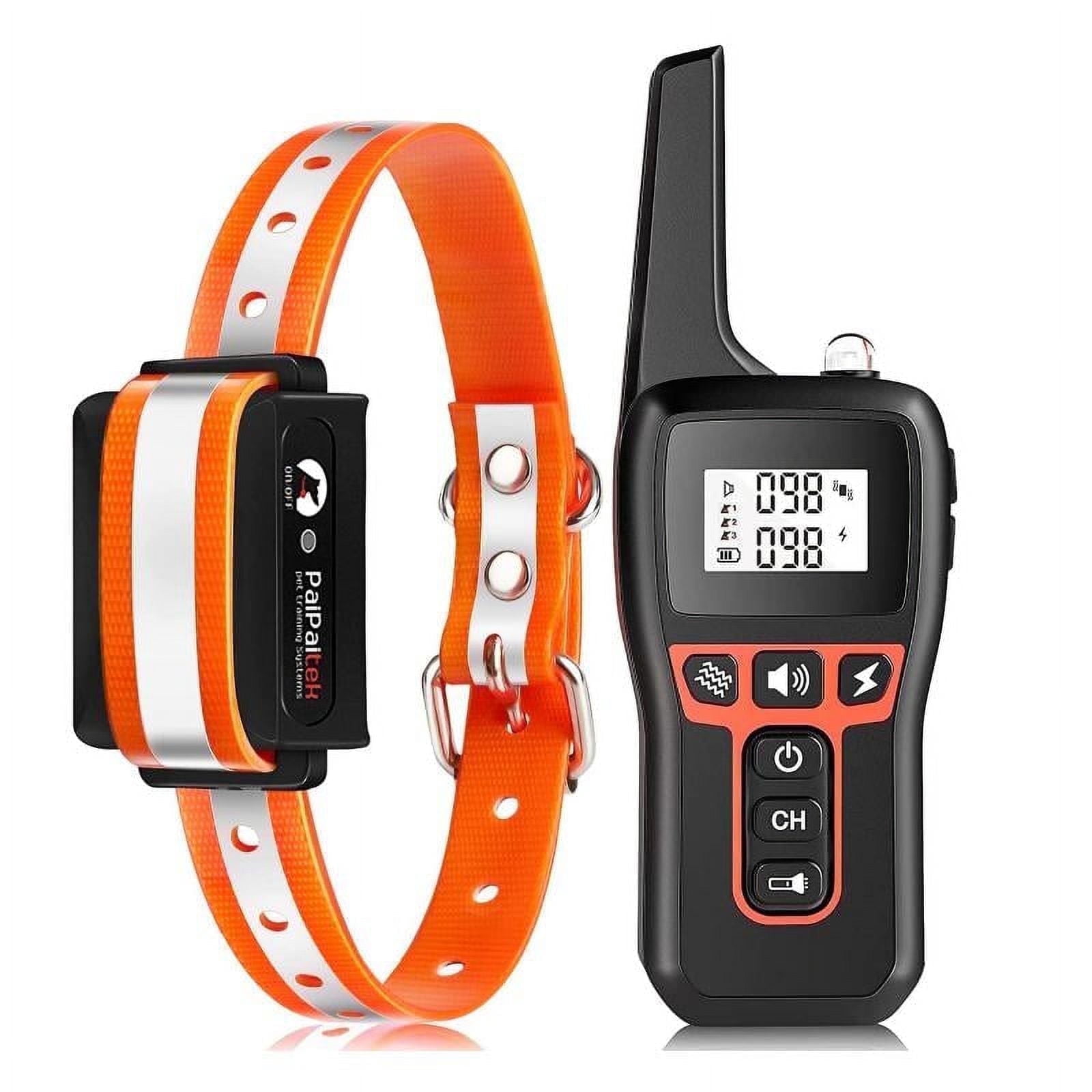Petjoy 2-in-1 Bark Collar,Remote Dog Training Collar,Adjustable Electronic Dog Collar,Shock Collar for Large Medium Small Dog,w/3 Modes,IPX7, 3300FT Remote Range(1 Dog).
