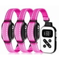 thumbnail image 1 of PetJoy 3 Dog Shock Collar for Large Dogs, Automatic Bark Collar with Remote, Bark and Training Collar Combo, Shock Collar with 5 Adjustable Levels of Sensitivity to Suit All Breeds of Dogs, 1 of 9