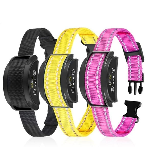 PetJoy Automatic Bark Collar for 3 Dogs,Bark Shock Collar,Anti Barking Collar with Beep&Shock,Bark Collar Adjustable Sensitivity for All Breeds of Dogs