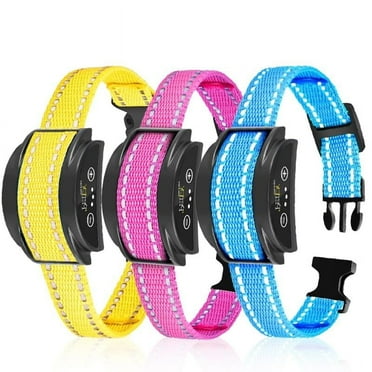 PetJoy Automatic Bark Collar for 3 Dogs,Bark Shock Collar,Anti Barking Collar with Beep&Shock,Bark Collar Adjustable Sensitivity for All Breeds of Dogs