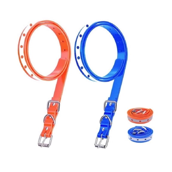 PetJoy Adjustable Dog Collar with Buckle, Replacement Collar Strap for Shock Collar ，Dog Collar for Small Medium Large Dogs