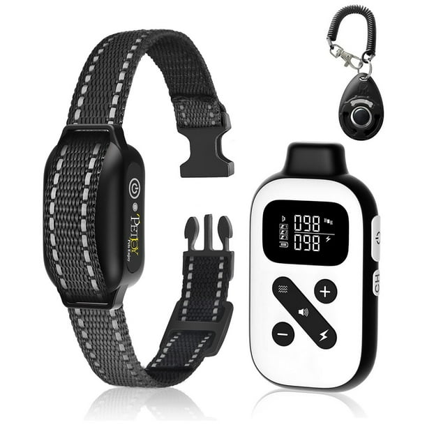 Bark collar with remote and automatic sale