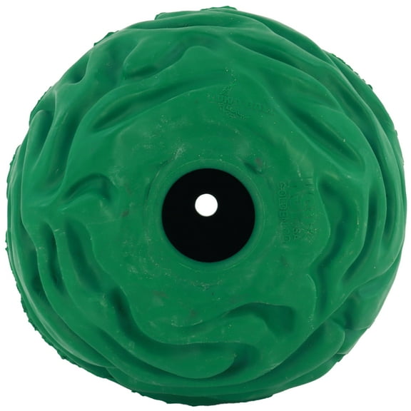 PetKORE Luna Ball - 4" Large, Green, Dog & Puppy Toy, Flexible Rubber, Teething & Chewing, Tactile Surface, Bounce & Fetch, Pet Indoor-Outdoor Play