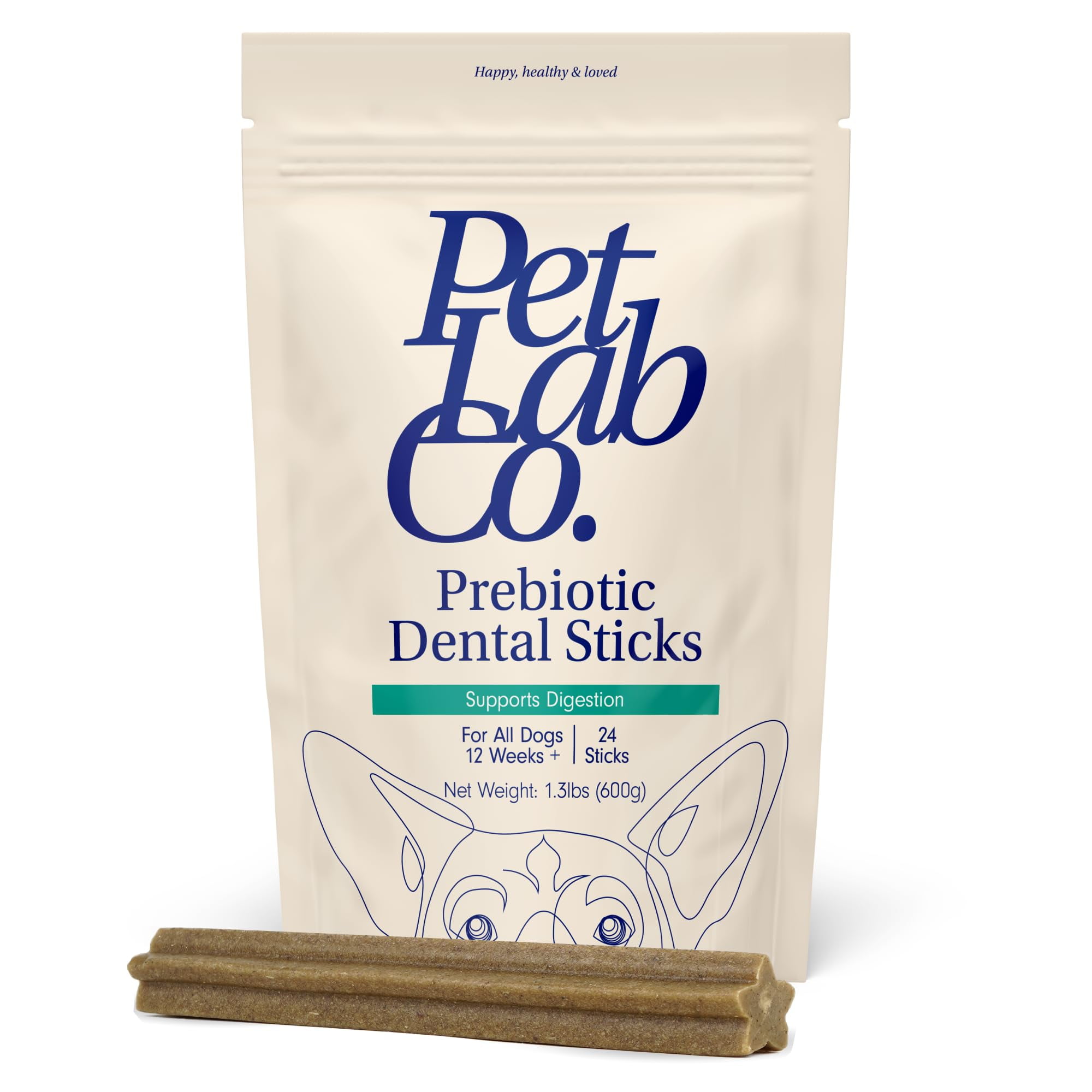 PetLab Co. Dental Sticks STF9 Dog Dental Chews Plaque & Tartar Build