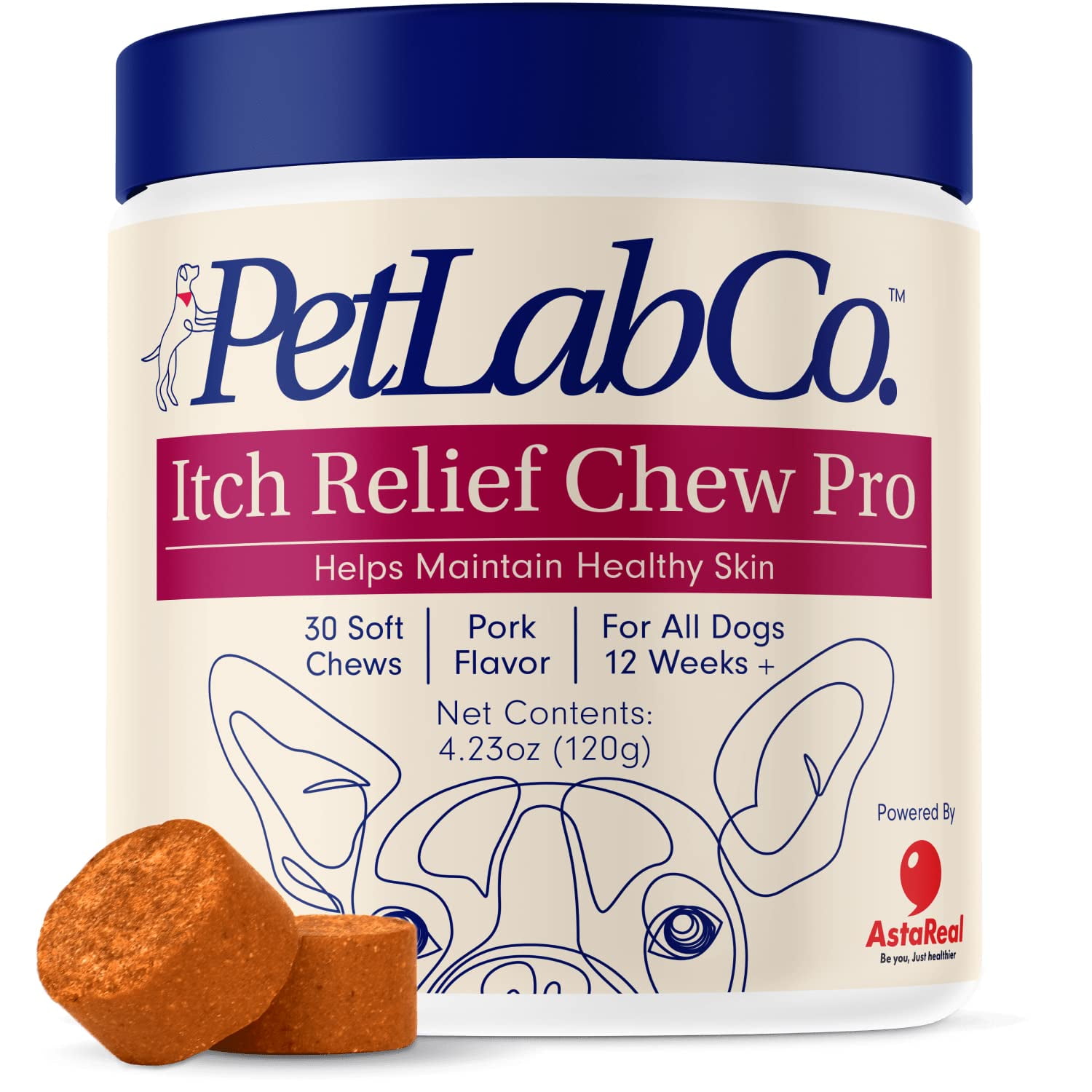 PetLab Co. Itch Relief Chew Pro for Dogs – Omega 3 for Dogs Itch ...