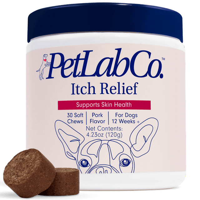 PetLab Co. Itch Relief Chews For Dogs For Dry, Occasionally Itchy