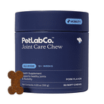 Petlab Co. Joint Care Chews for Dogs - High Levels of Glucosamine, Green Lipped Mussels, Omega 3 and Turmeric - Hip and Joint Supplement for Dogs to Actively Support Mobility, Packaging May Vary