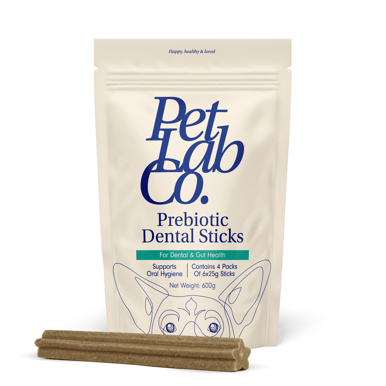 PetLab Co. Prebiotic Dental Stick Dog Dental Sticks Target Plaque