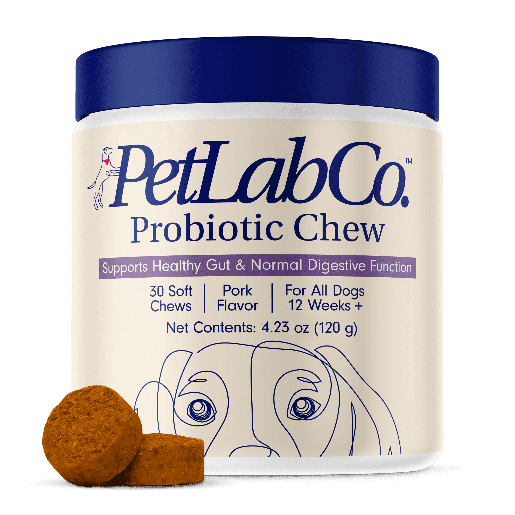 PetLab Co. Probiotic Chews, Digestive Supplement F
