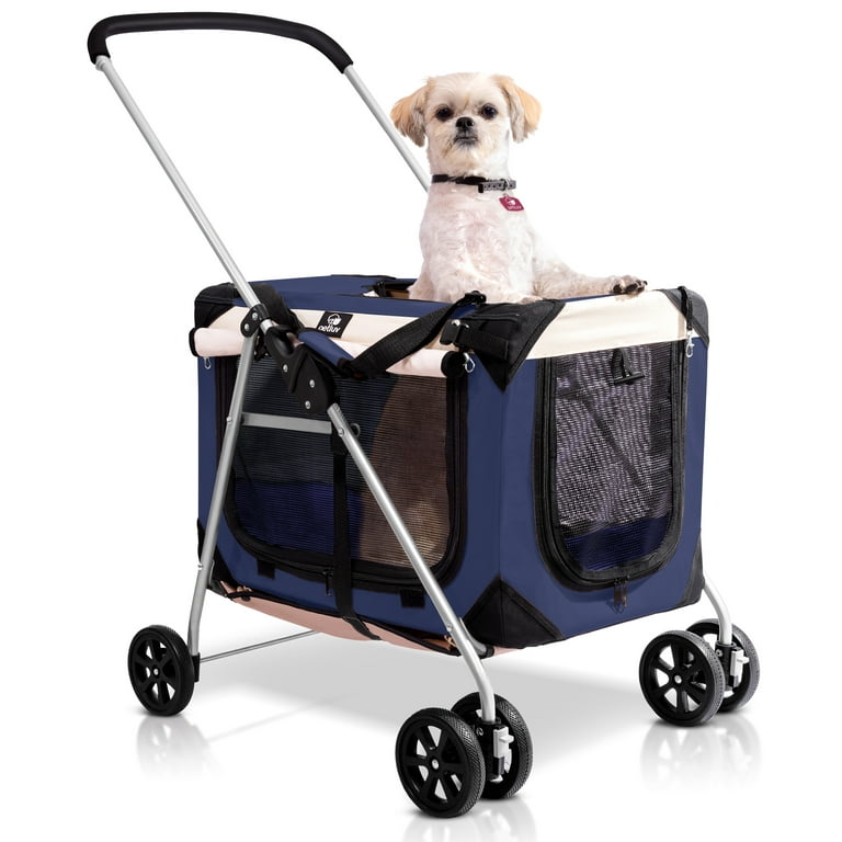 PetLuv Premium 3-in-1 Pet Stroller for Cats Small Dogs