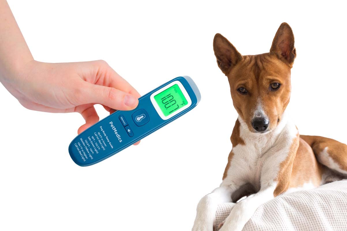 PetMedics NonContact Digital Pet Thermometer for Dogs Infrared Fast