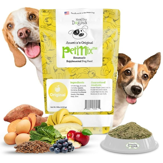 Healthy Dogma Original PetMix – Dehydrated Dog Food Base Mix | Grain-Free, Clean Ingredients, No Preservatives | DIY Homemade Meals for Dogs | 10 lbs