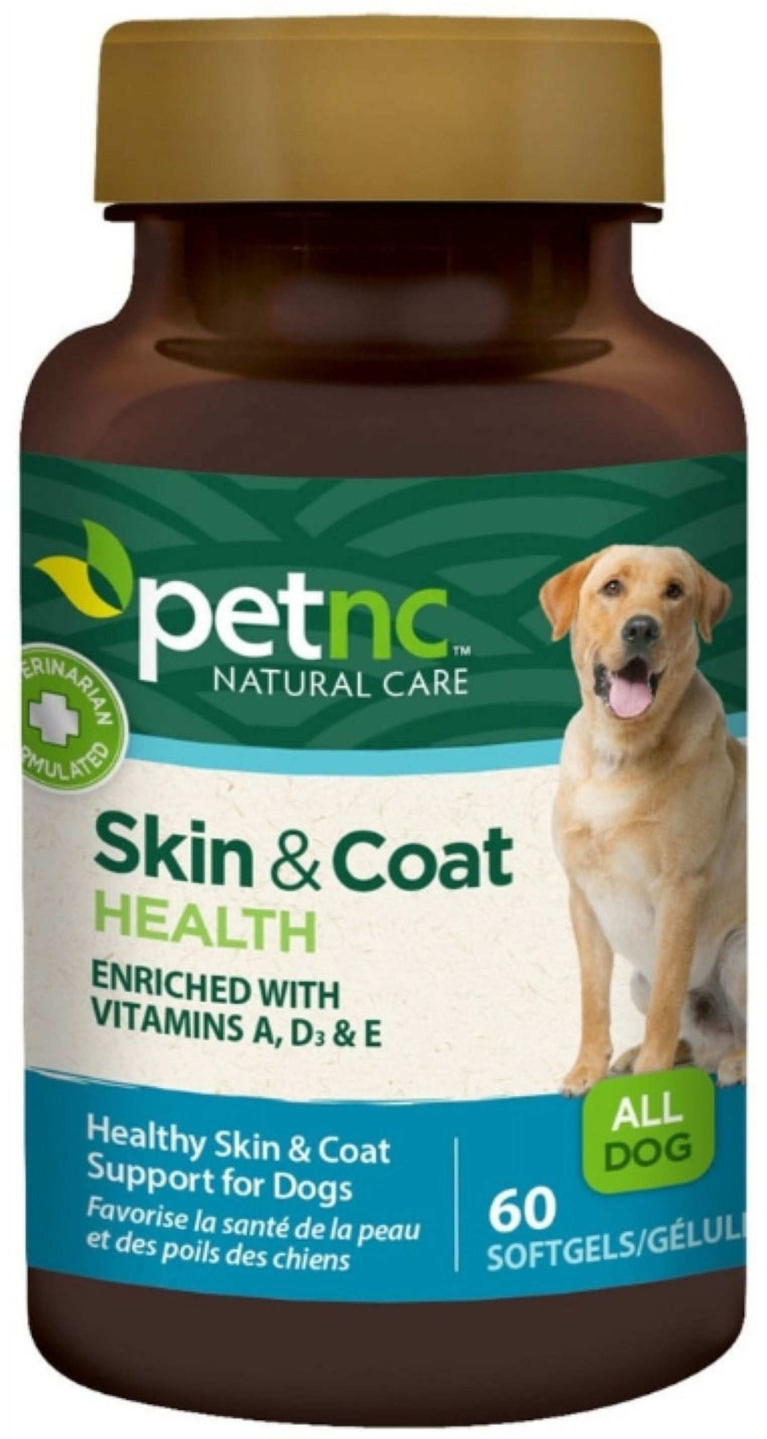 PetNC Natural Care Skin and Coat for Dogs 60 ea Walmart