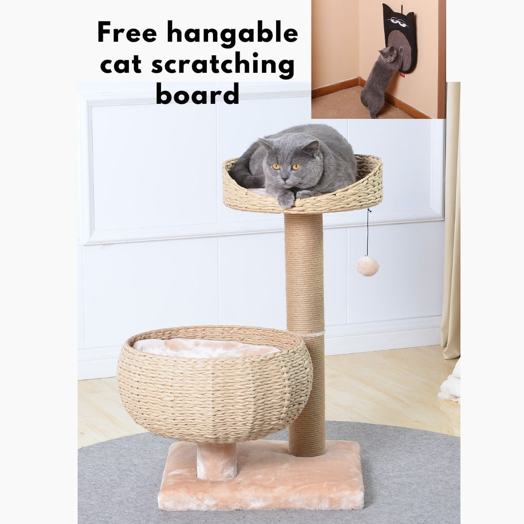 https://i5.walmartimages.com/seo/PetPals-Natural-Cozy-Beige-2-Level-Medium-Cat-Tree-Size-18-x-29-Scratching-Post-Tower-Multi-Level-Plush-Perch-Basket-Large-Indoor-Hangable-Scratch-Bo_9479a88a-554d-43cf-9f39-26060fc855f1.c7f9d50c6b3942eadf41ddeea79eab15.jpeg