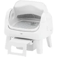 thumbnail image 1 of PetPivot AutoScooper 12 Lite Open Top Self Cleaning Cat Litter Box, Automatic Litter Box with 7 Pairs of Safety Sensors, Anti-Pinch Protection, Easy Access Step for Senior Cats SummerVibes petlovers, 1 of 9