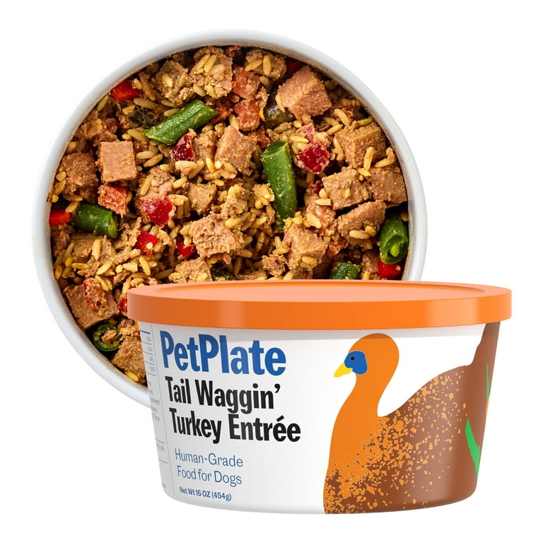 PetPlate Human-Grade Turkey Entrée, Fresh Dog Food, All Life - Main Image