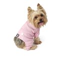 thumbnail image 1 of PetRageous Designs Cotton & Polyester Waffle Dog & Cat Pajama, Pink, XS, 1 of 6