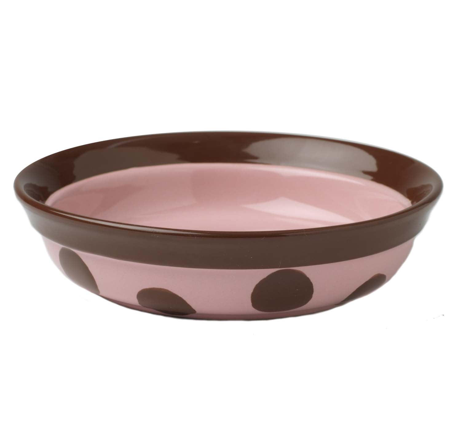 PetRageous Sassy Girl 6 inch Diameter 1.5 Cup Capacity Dog Bowl, Pink
