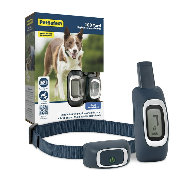 PetSafe 100 Yard Remote Trainer Dog Training Collar 3 Modes Tone Vibration 1 15 Levels of Stimulation