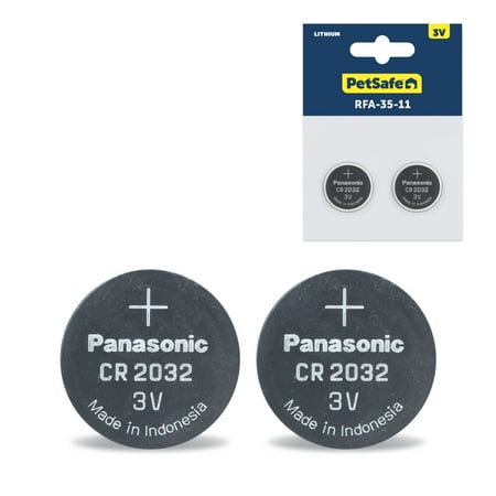 PetSafe 3 Volt Lithium Battery for Compatible PetSafe Dog and Cat Products, 2 Pack