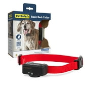 PetSafe Basic Bark Control Collar for Dogs + 8 lb., Automatic 6 Correction Levels, Waterproof