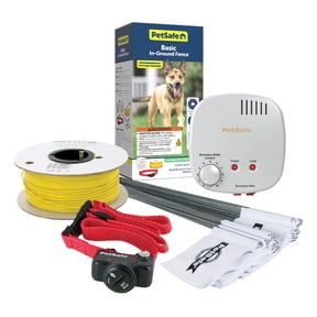 PetSafe Basic In-Ground Pet Fence Covers 1/3-Acre Yard with Included Wire Expands up to 5 Acres